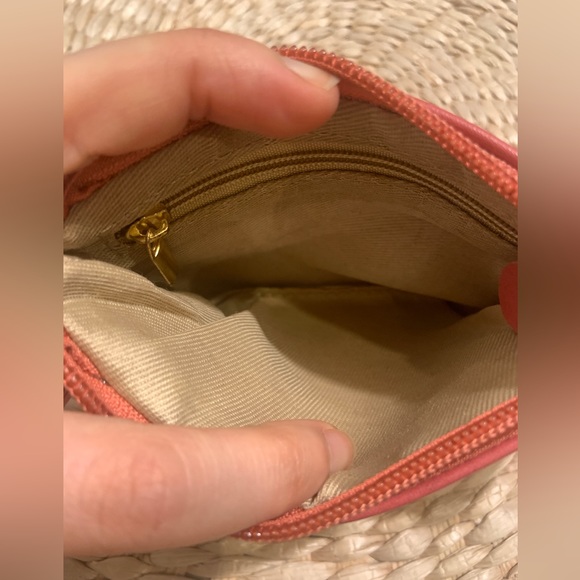 Cute Small Wristlet - pink and orange - new! - Picture 12 of 13